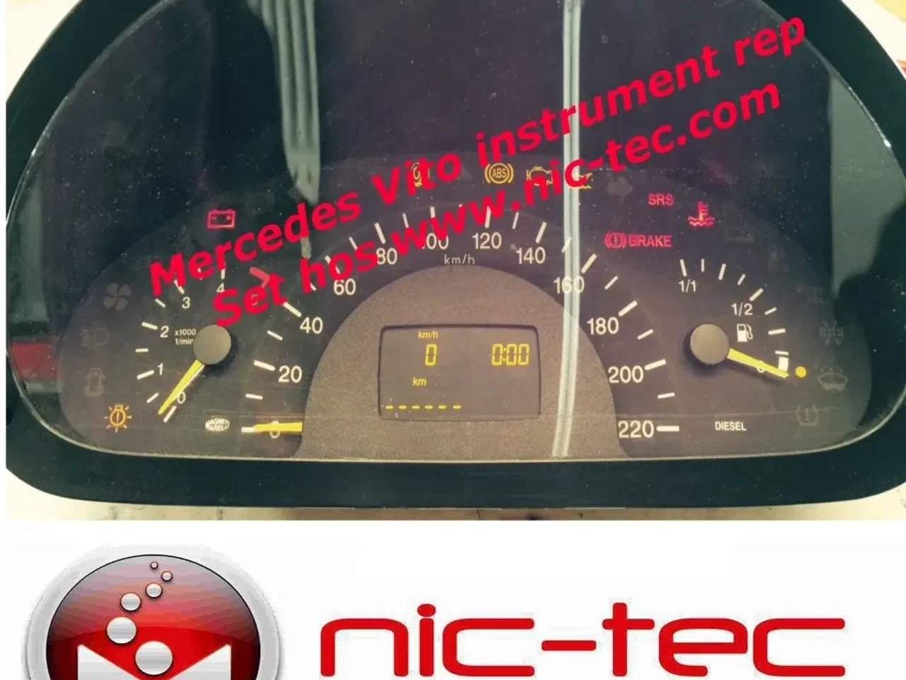 Billede 1 - Mercedes Vito Viano W639 Speedometer / kombi instrument ny model