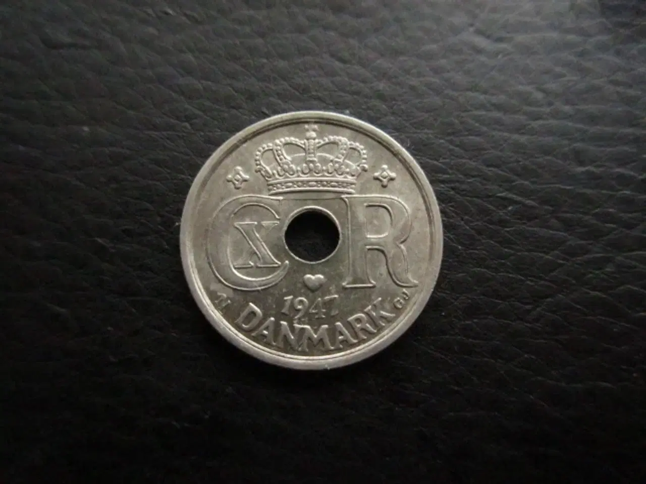 Billede 1 - 25 øre 1947 pæn