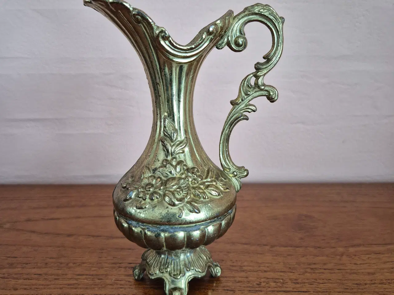 Billede 1 - Vintage messingvase