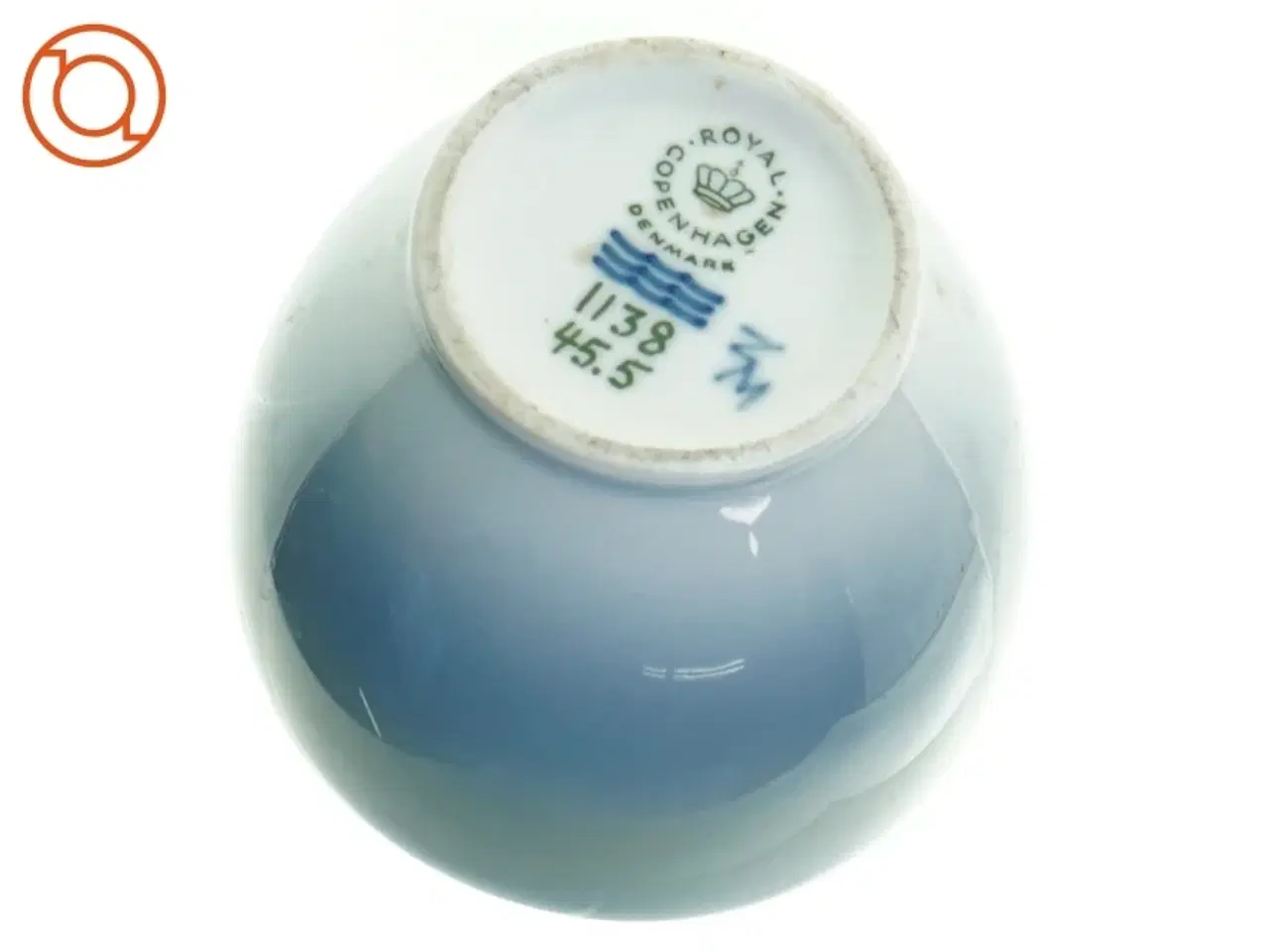 Billede 3 - Royal Copenhagen vase med måger no. 1138/45,5 fra Royal Copenhagen (str. 10 x 8 cm)