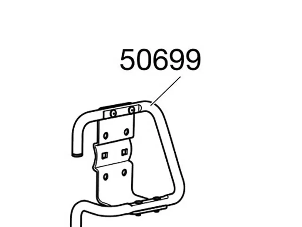 Billede 1 - Thule lygteramme højre