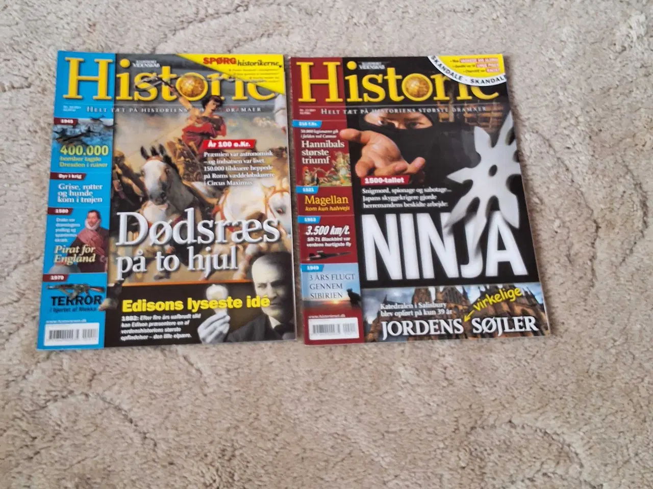 Billede 4 - Illustreret tidende og Historie blade