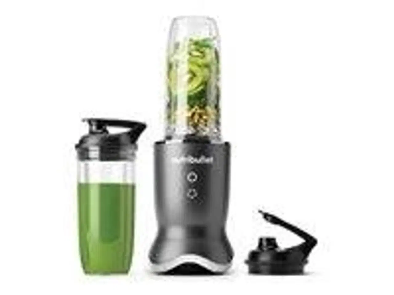 Billede 2 - Blender – NutriBullet Ultra 1200, sølv/mørkegrå