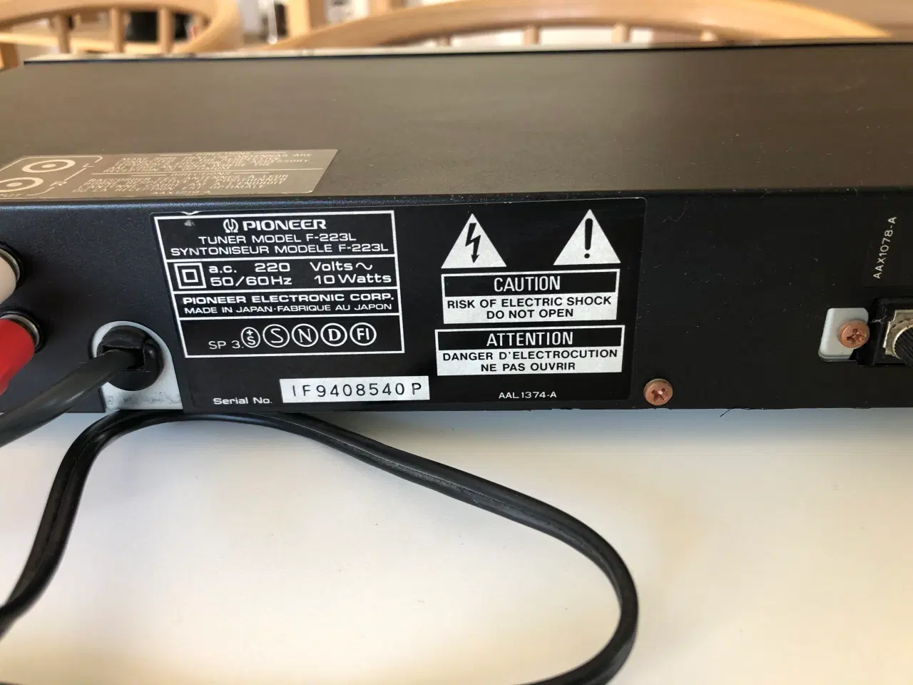 Billede 7 - Pioneer F-223L radio