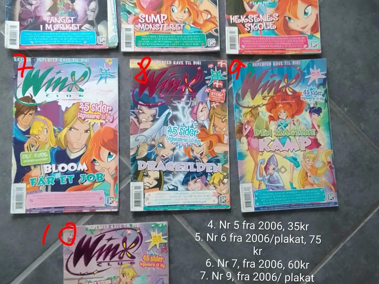 Billede 4 - Vinx club tegneserier fra 2005-2006-2007-2008-2009