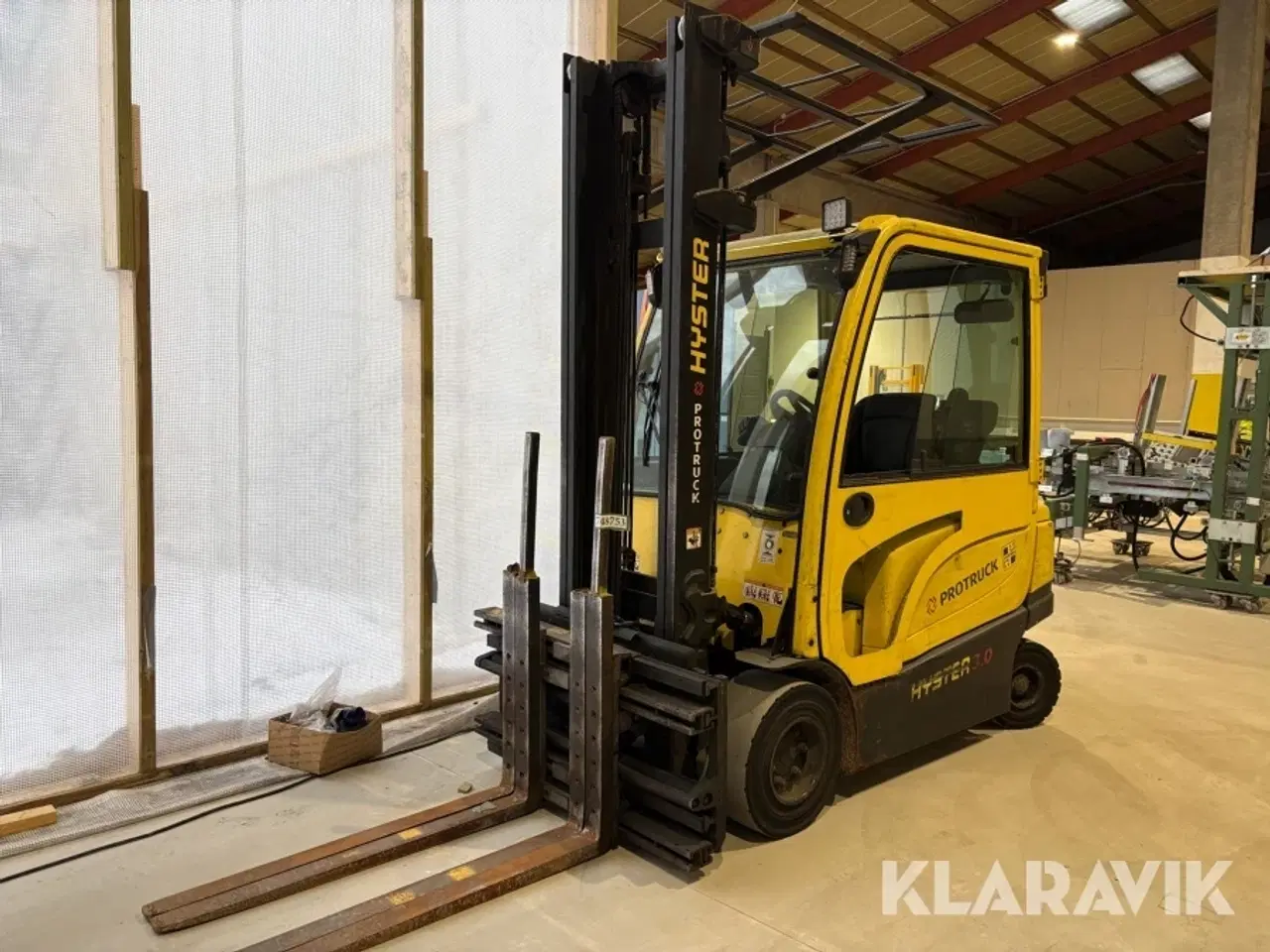 Billede 1 - Truck Hyster J3,0XN 4 gaffels aggregat