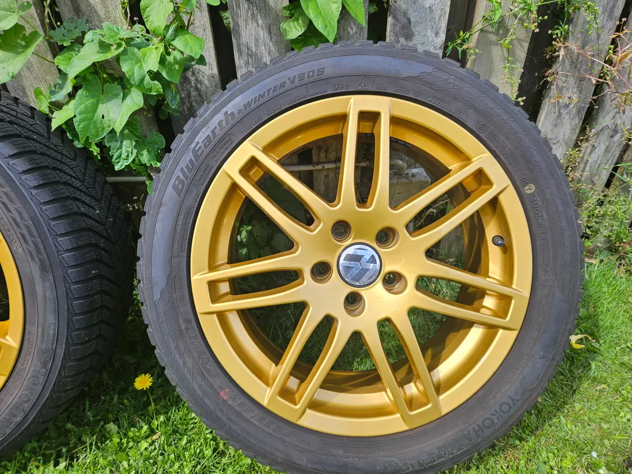 Billede 7 - Vw vinter fælge i guld