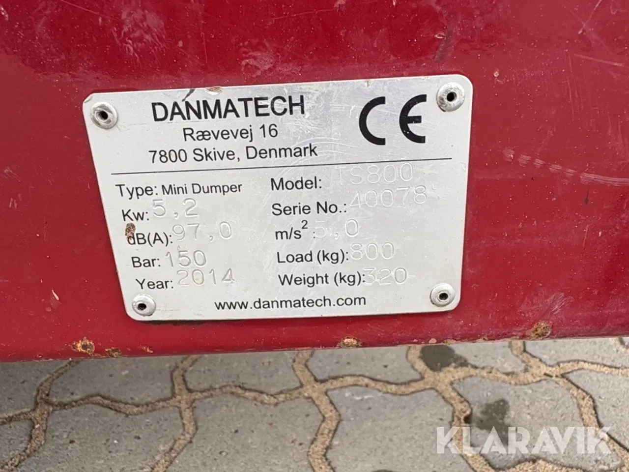 Billede 5 - Motorbøre Danmatech TS800 contractor