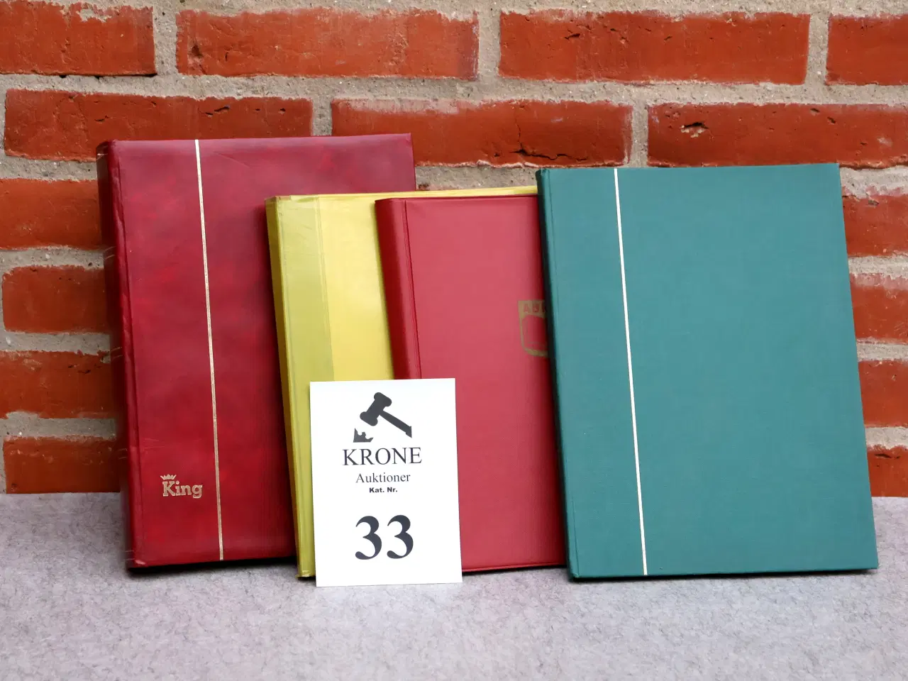 Billede 1 - 4 Album m/gl frimærker