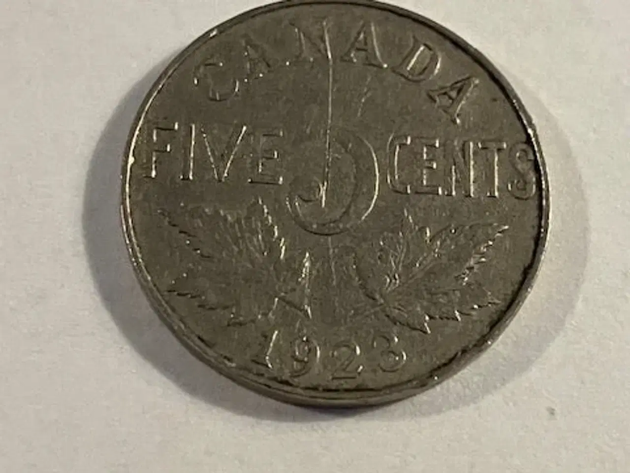 Billede 1 - Five Cents Canada 1923