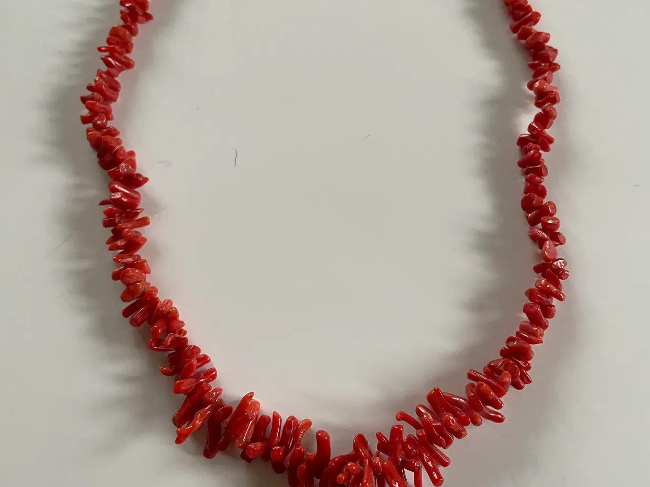 Billede 1 - Vintage koralkæde - perlekæde af koraller