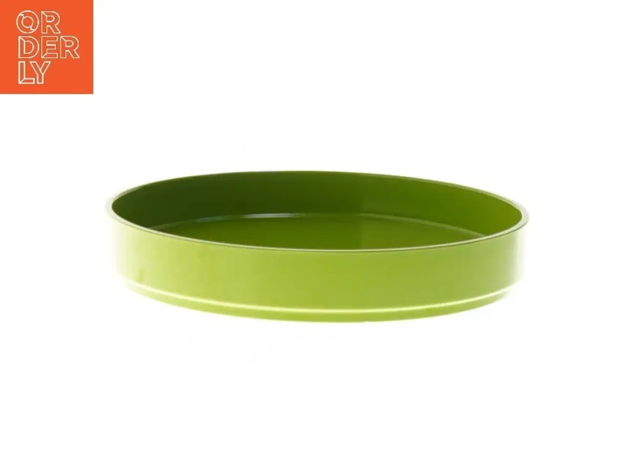 Billede 1 - Grønt melamin fad fra Melamin (str. Ø 12,5 cm)