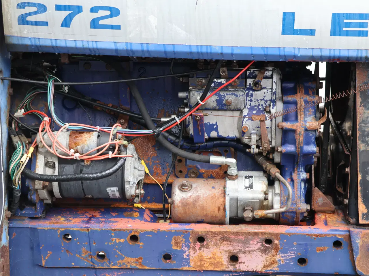 Billede 4 - Leyland 272 4 cylinder diesel