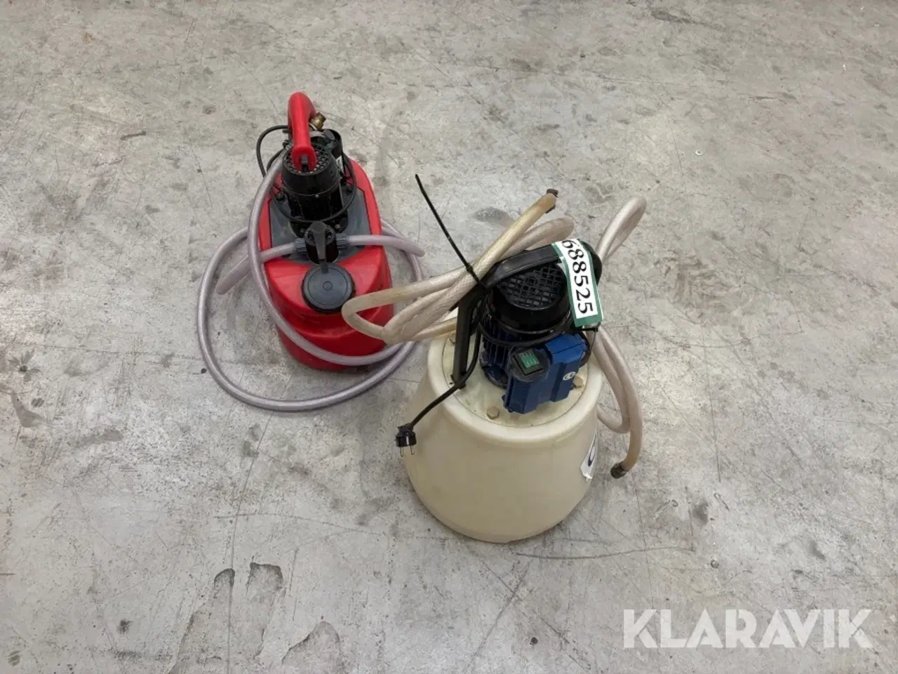 Billede 9 - Skyllepumper 2 styk RIDGID DP-13 og CB 30