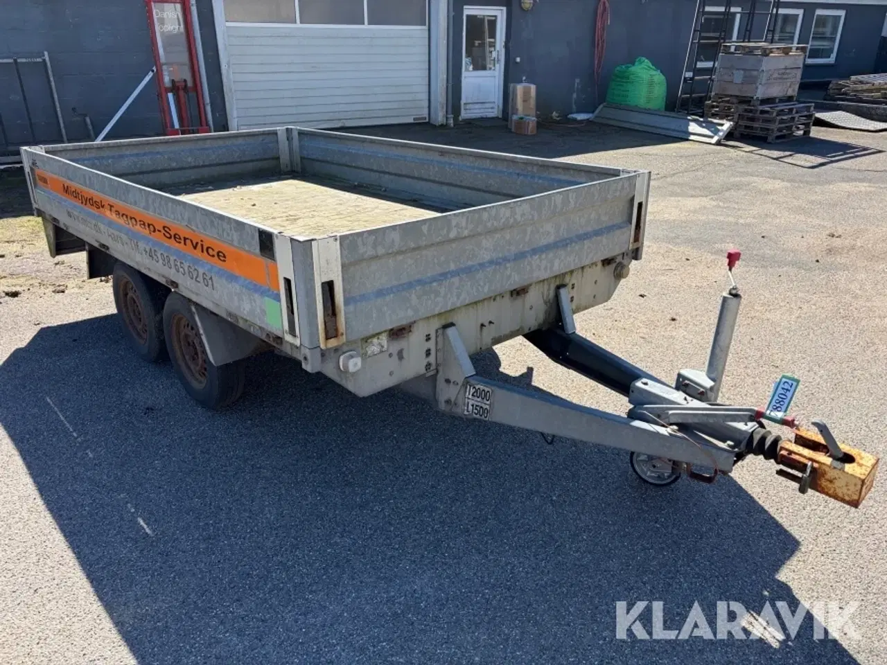 Billede 4 - Boogie-trailer Brenderup