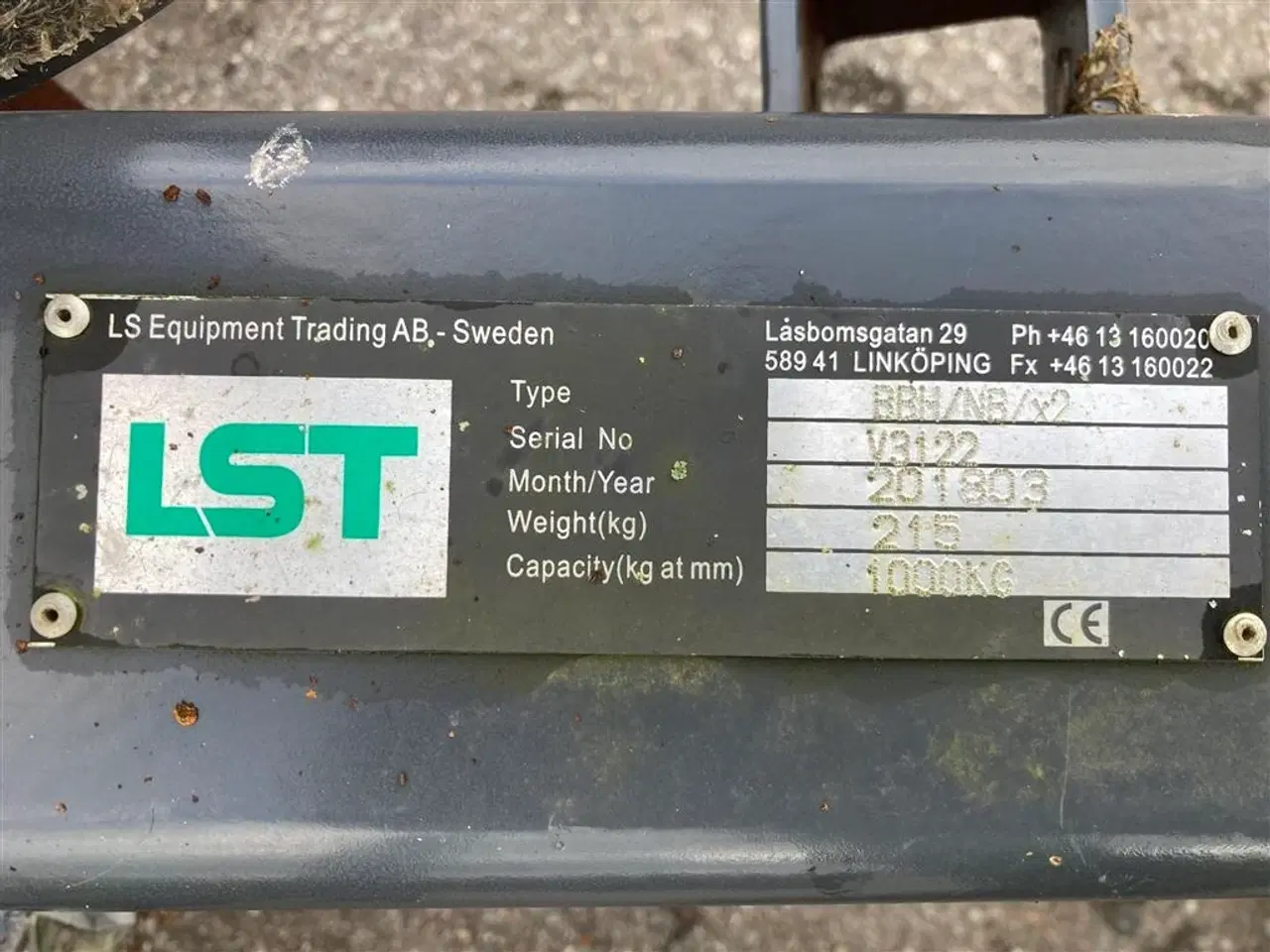 Billede 10 - Lst Storsækkeløfter med kroge ophæng til 2 sække