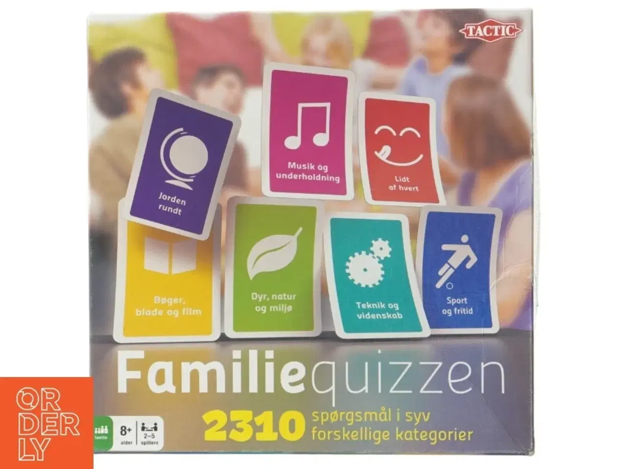 Billede 1 - Familiequiz brætspil fra Tactic