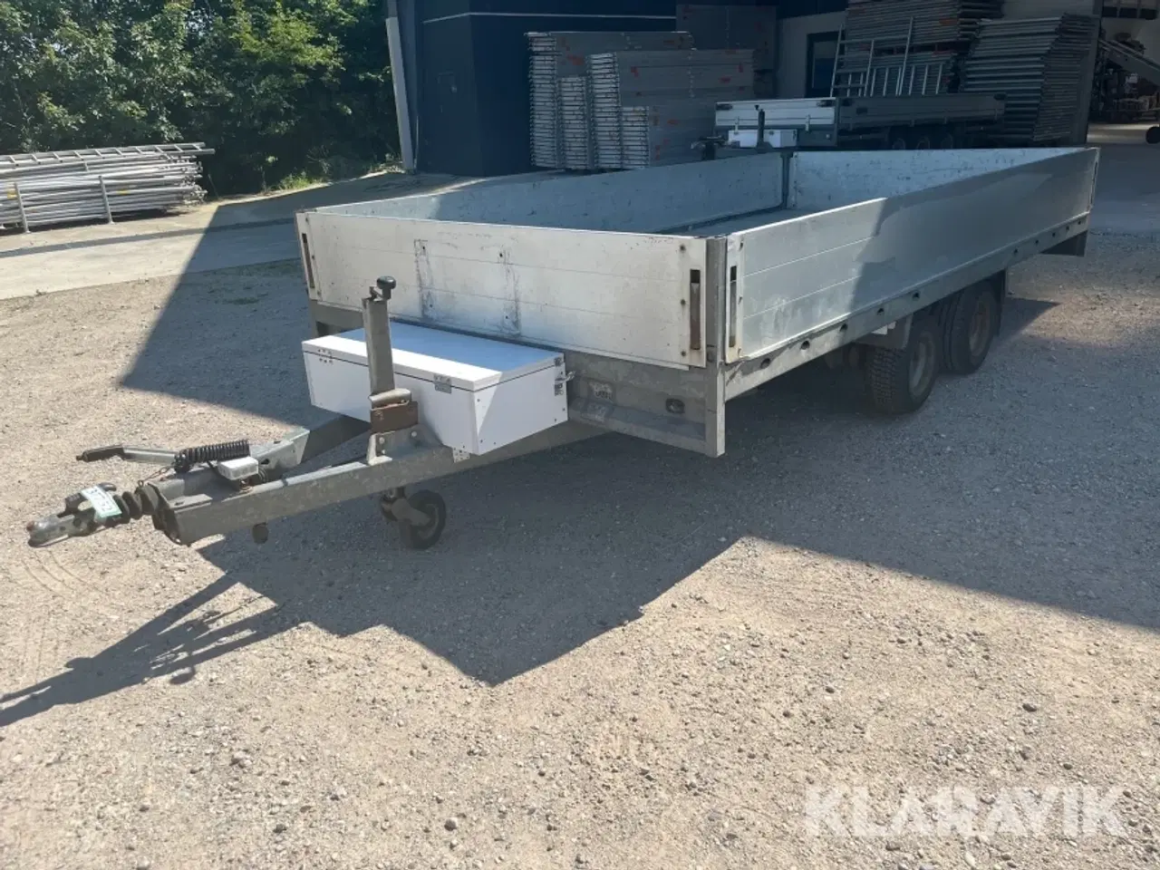 Billede 1 - Boogietrailer to akslet Anssems