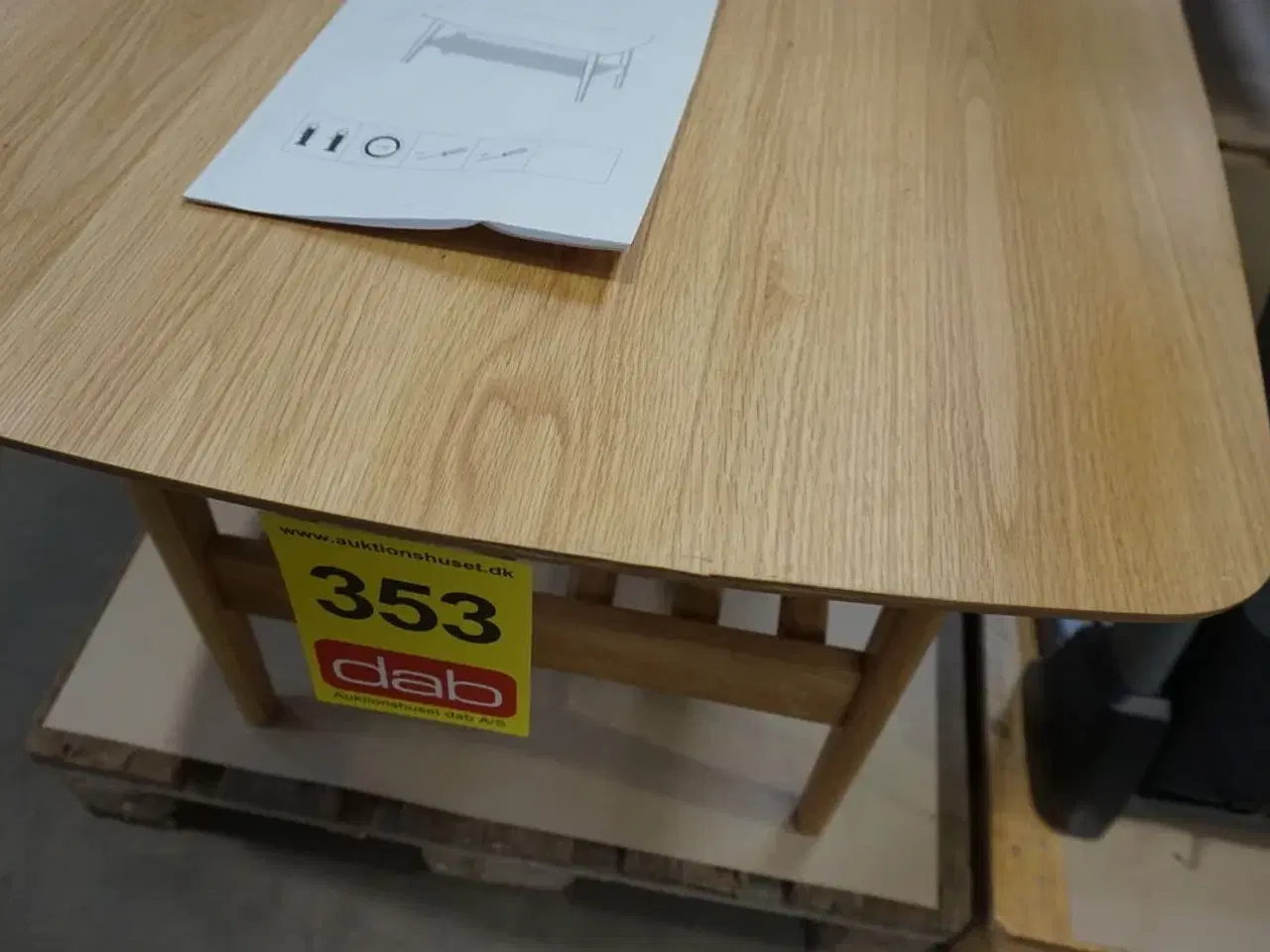 Billede 4 - Emma Sofabord med skuffe og hylde