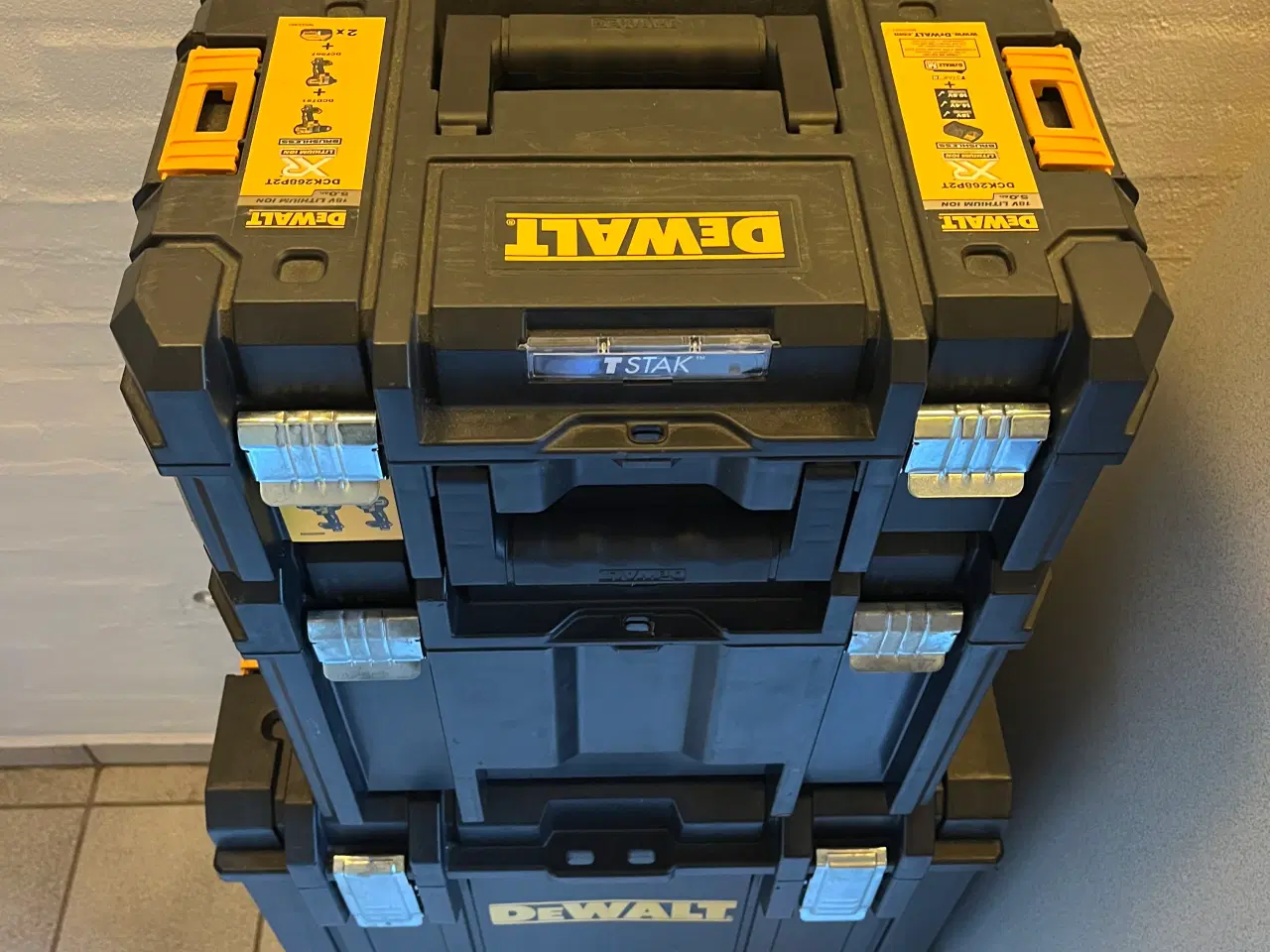 Billede 3 - DeWalt opbevaringskasser