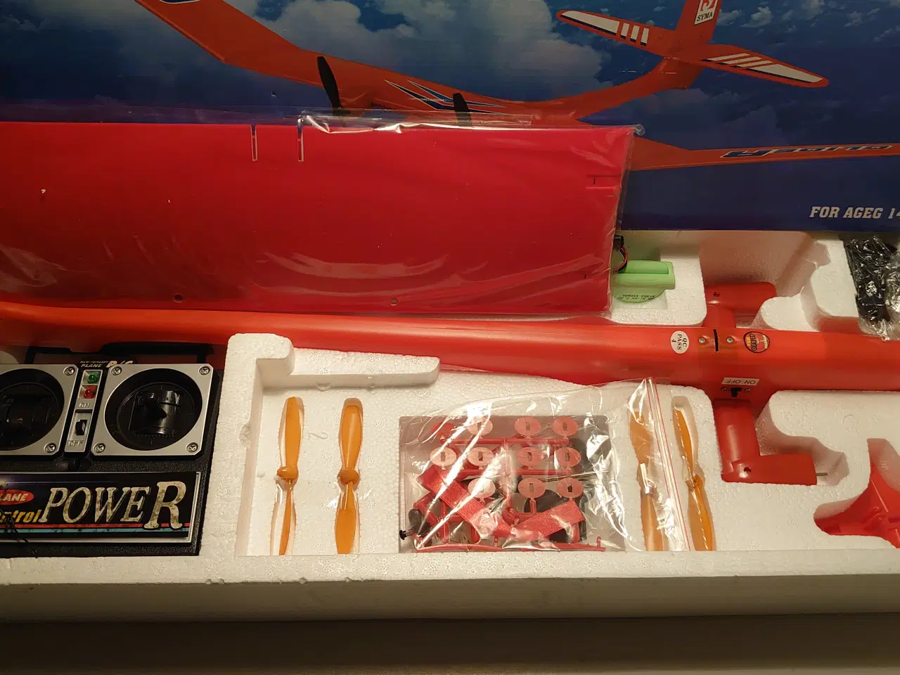 Billede 3 - Fjernstyret fly:The sky wild gooes. Ny.