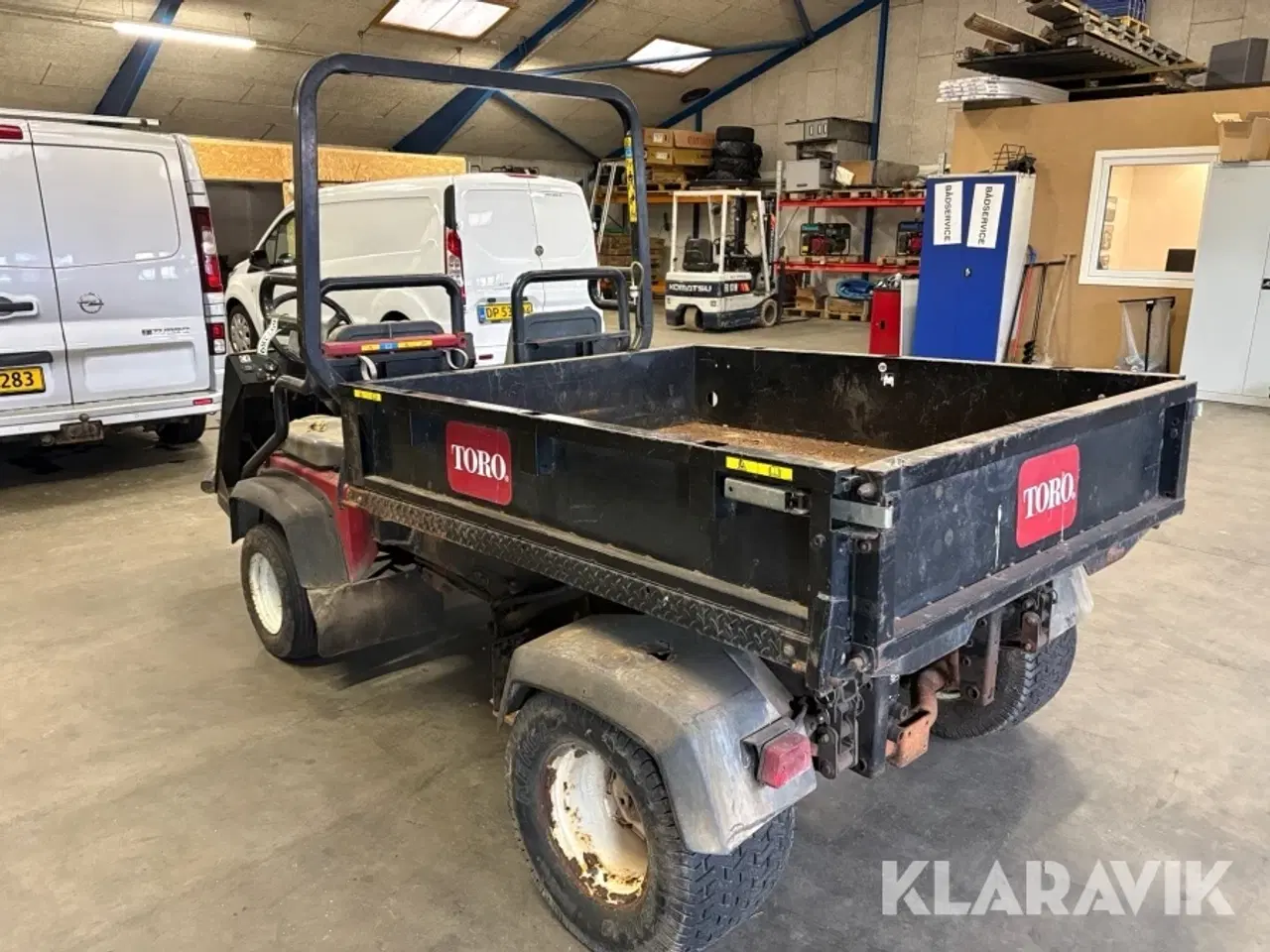 Billede 4 - Redskabsvogn Toro Workman 07303