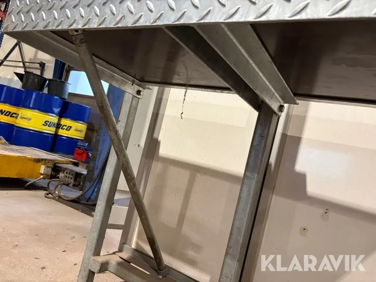 Billede 5 - Arbejds skab med bord Hymaco Cranes