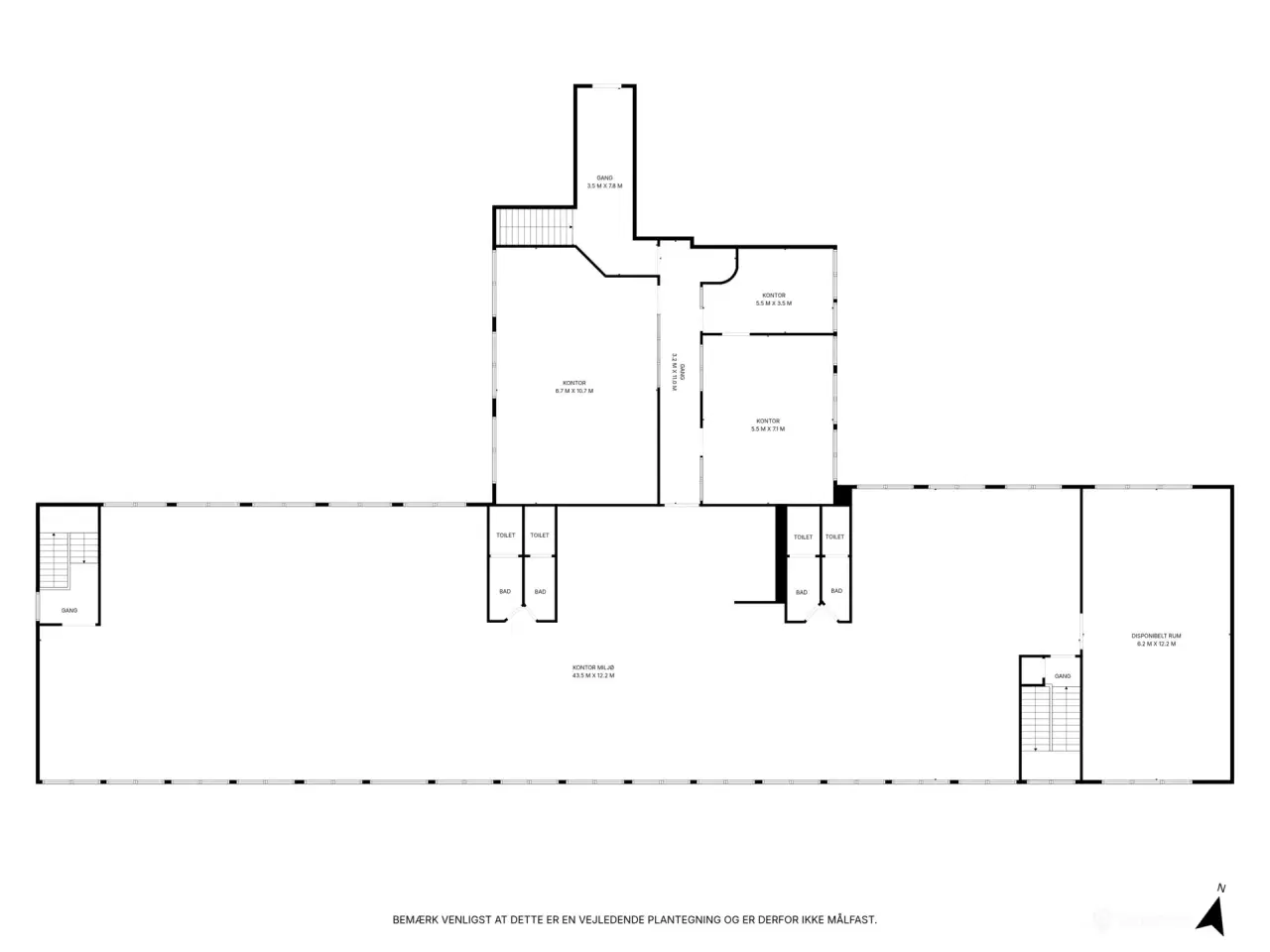 Billede 14 - Nyindrettet kontorlejemål på 812 m² – Gennemlyst kontorlejemål med god eksponering mod Stamholmen