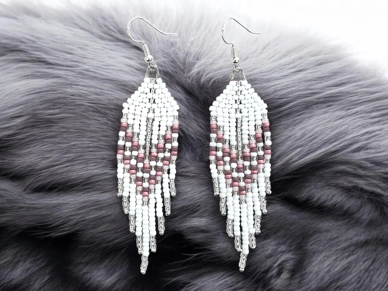 Billede 5 - Grønlandske perle øreringe