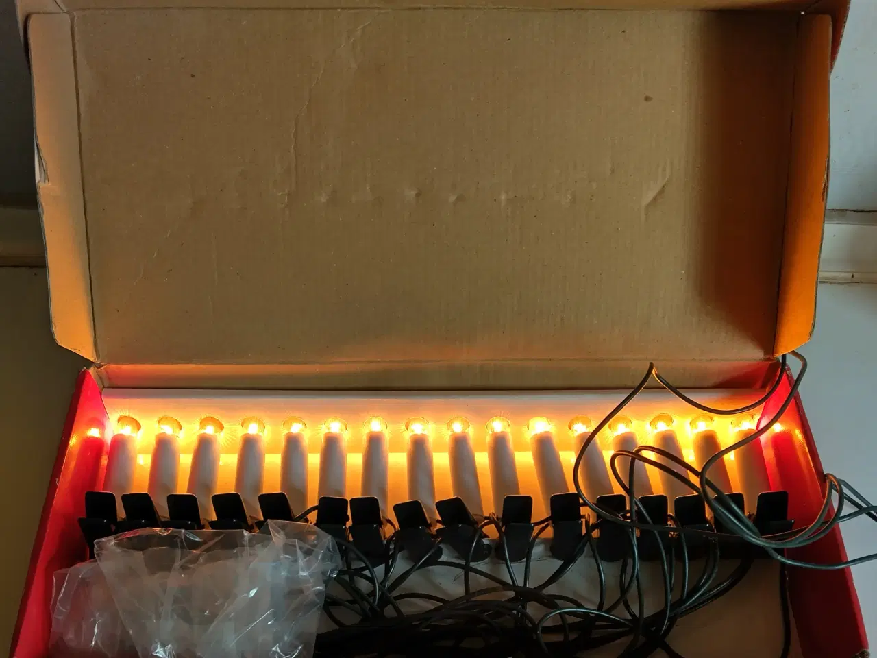 Billede 3 - Lyskæde til juletræ