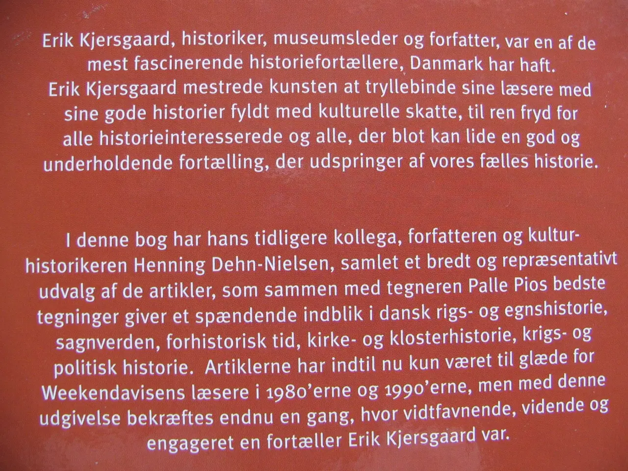 Billede 8 - Erik Kjersgaard (1931-95) Møde m Danmarkshistorien