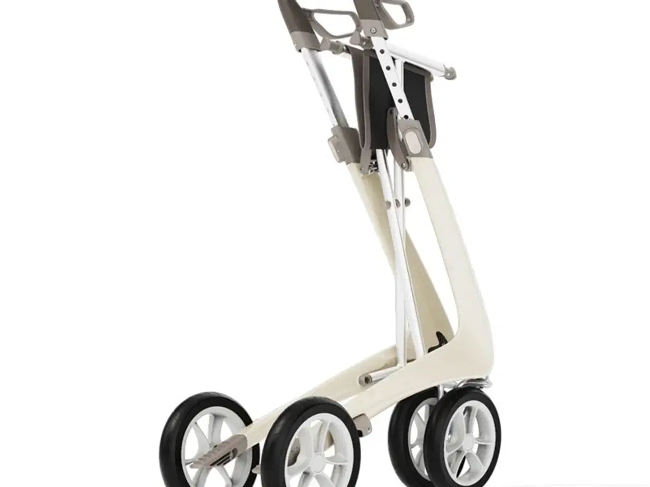 Billede 9 - Rollator - ByACRE Carbon Ultralight - Cremehvid - WIDE/KOMFORT