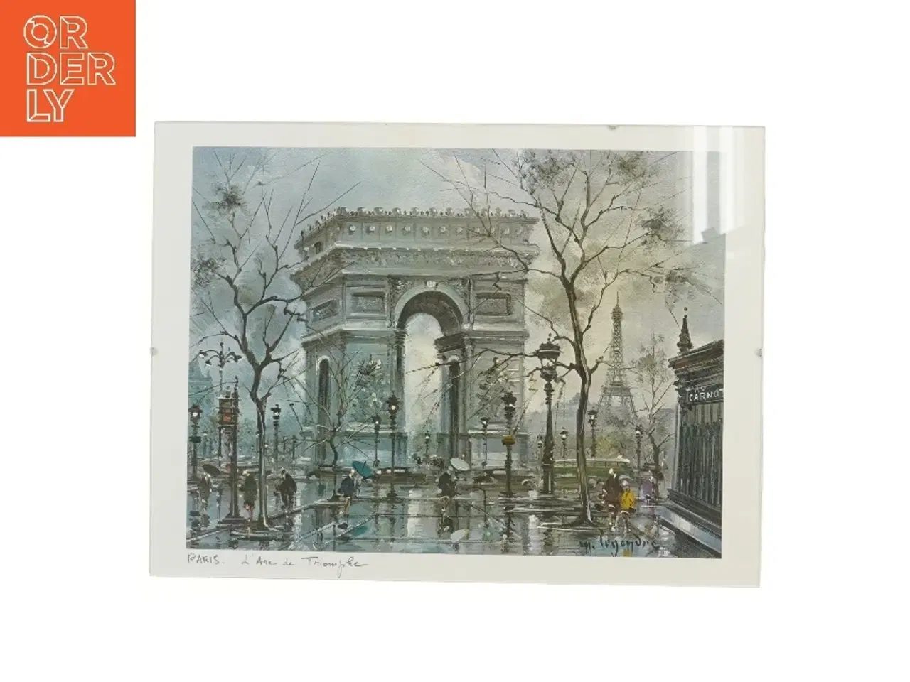 Billede 1 - Billede af Arc de Triomphe (str. 40,5x30 cm)