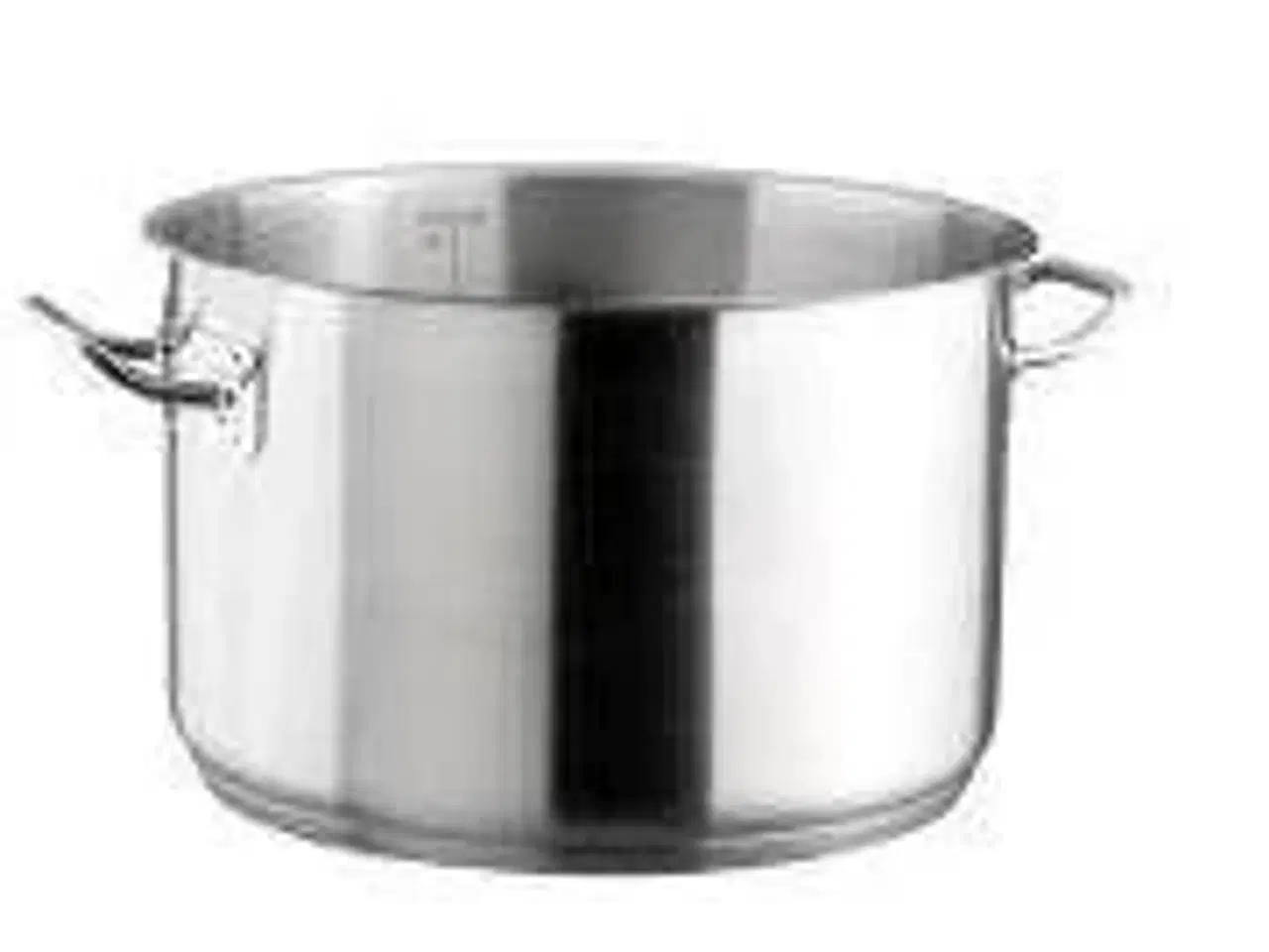 Billede 1 - 2 stk. Gryde mellem 11 ltr diam 280 mm til induktion, el og gas