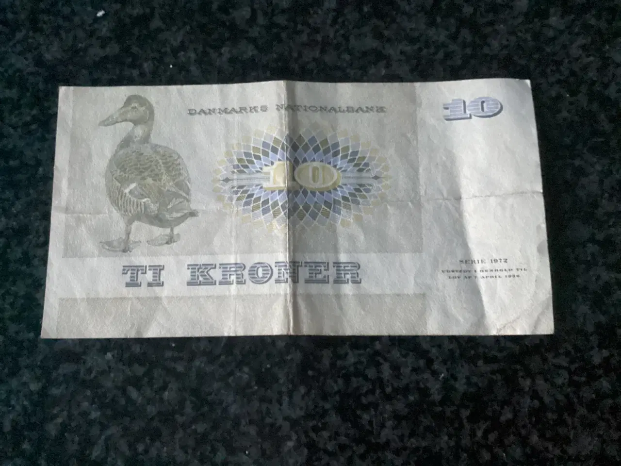 Billede 2 - 10 kr. seddel fra 1972