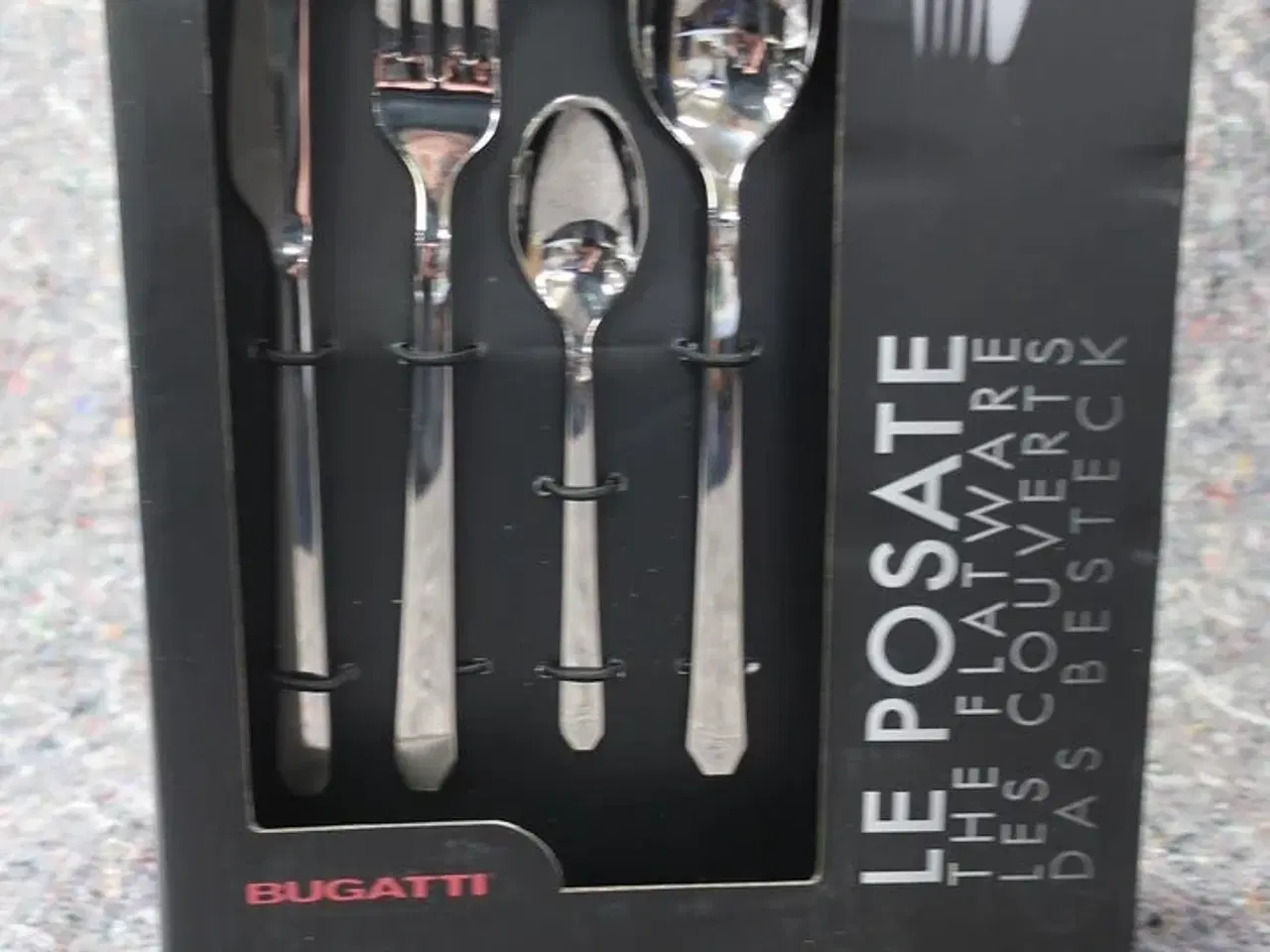 Billede 2 - Bestiksæt 24 dele BUGATTI OTTAGONALE