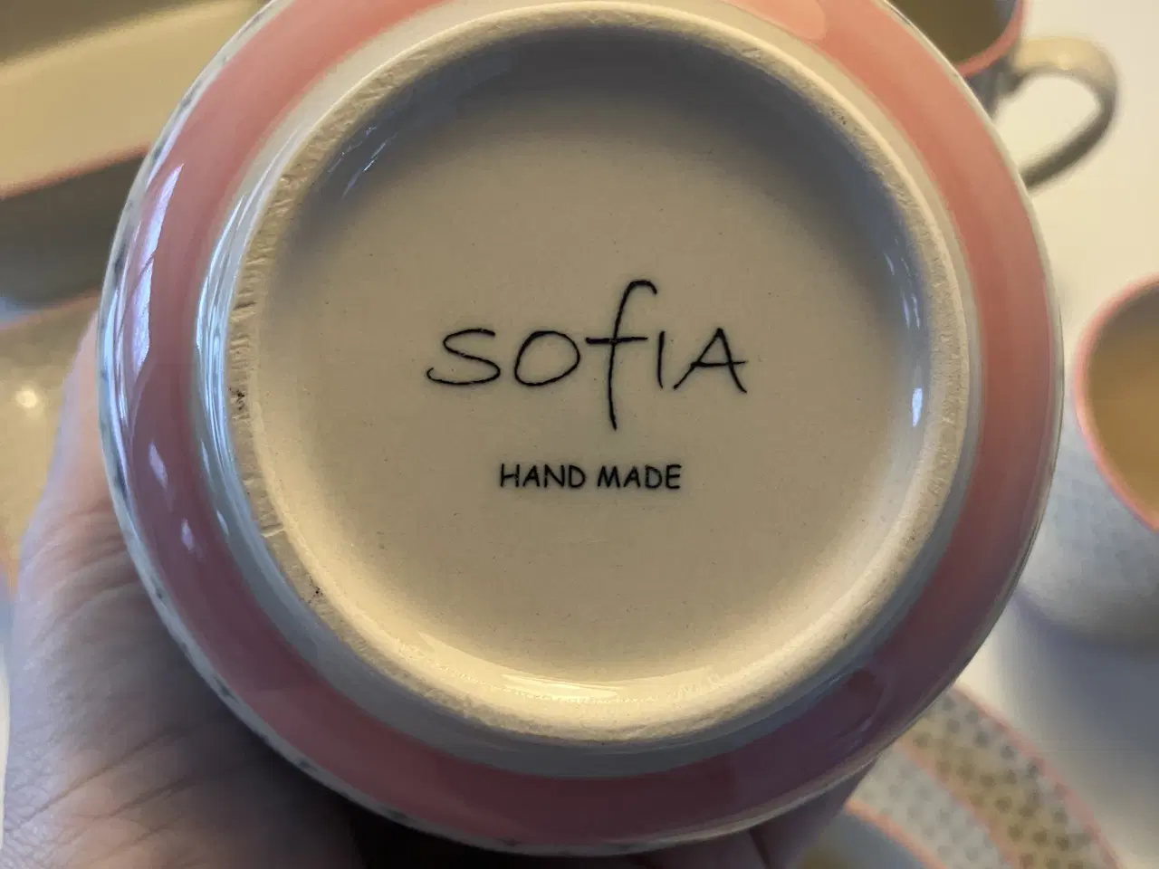 Billede 2 - Stel fra Sofia Hand made 46 dele. Sendes Ikke. 