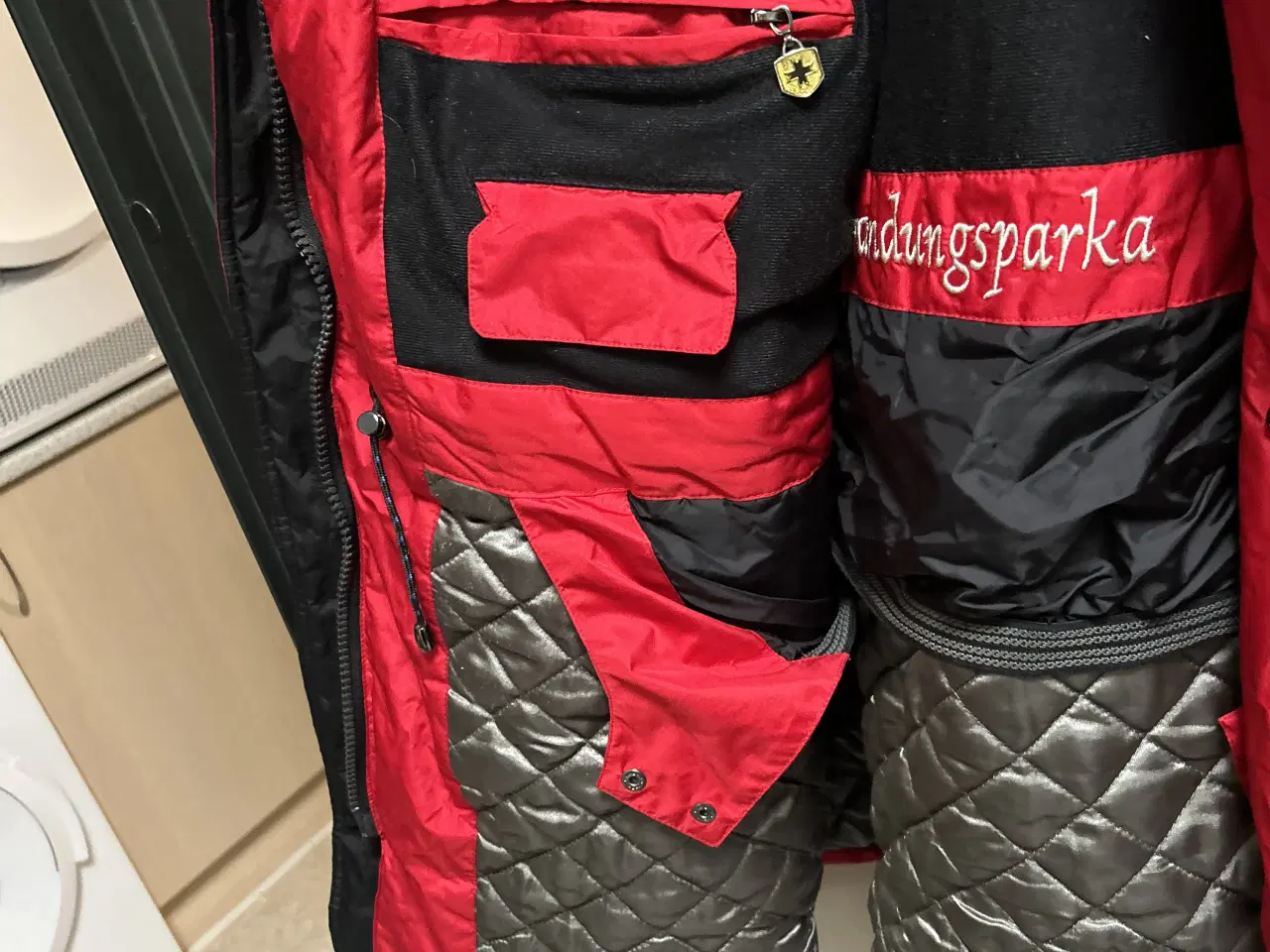 Billede 7 - Wellensteyn jakke/parka rød/sort str XXXL