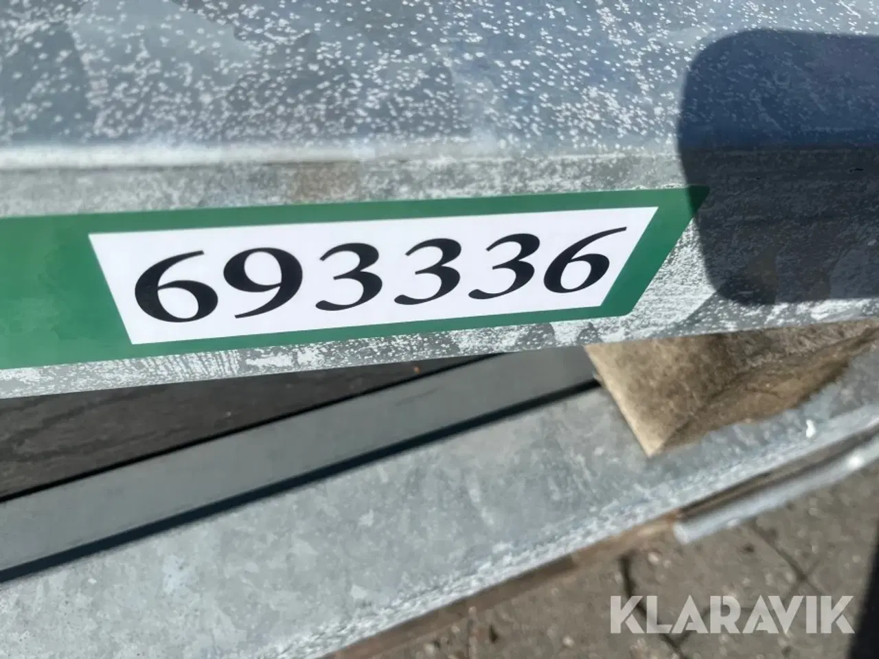 Billede 10 - Galvaniseret havelåge 1 styk