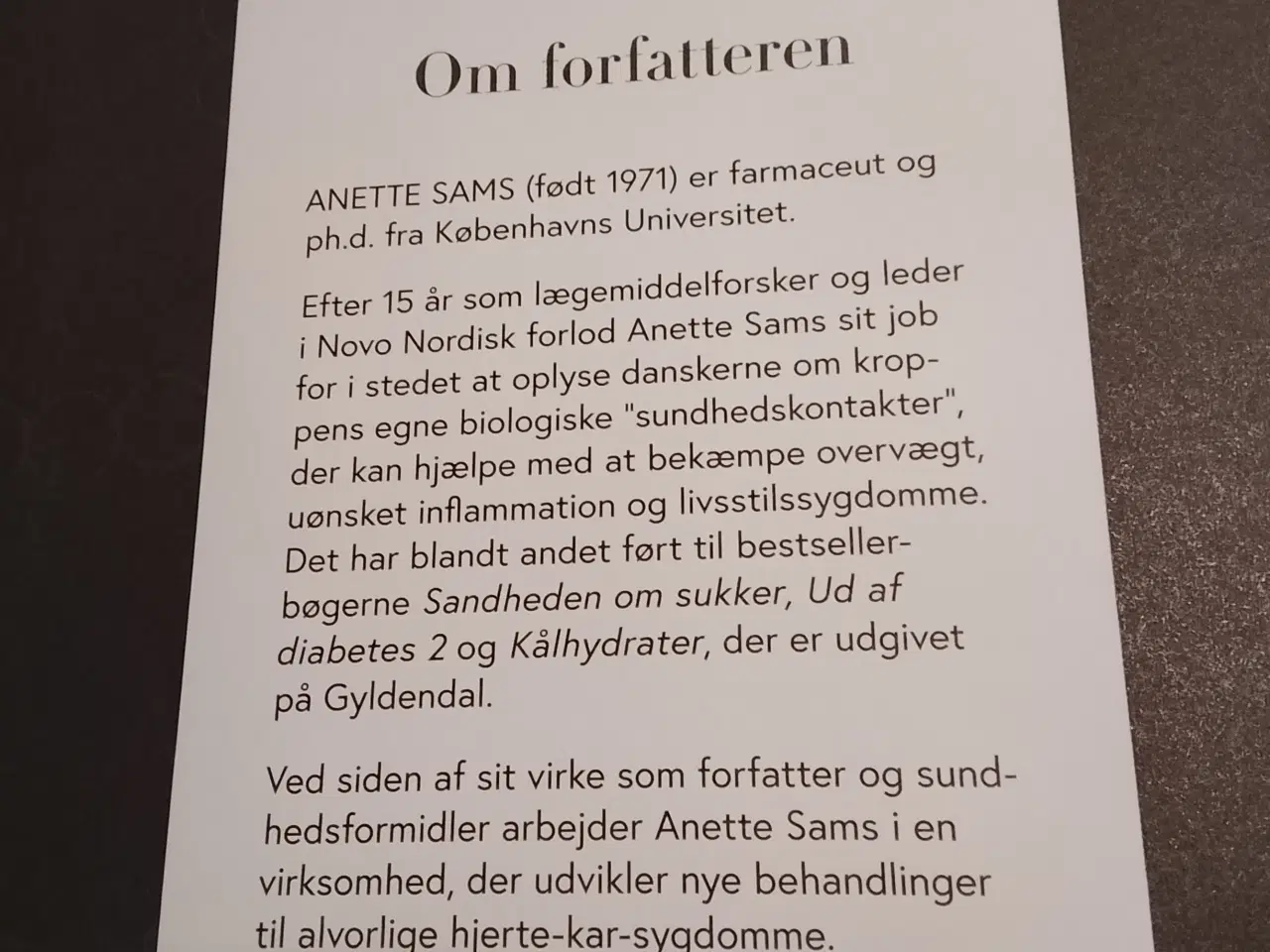 Billede 3 - Kroppen kan selv