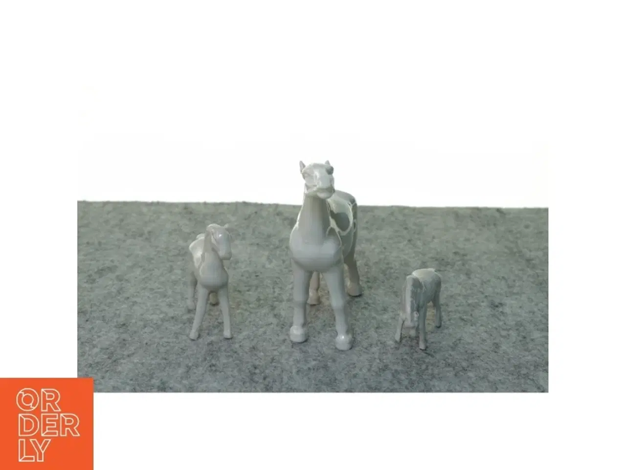 Billede 4 - Heste figurer i porcelæn (str. 14 x 13 cm)