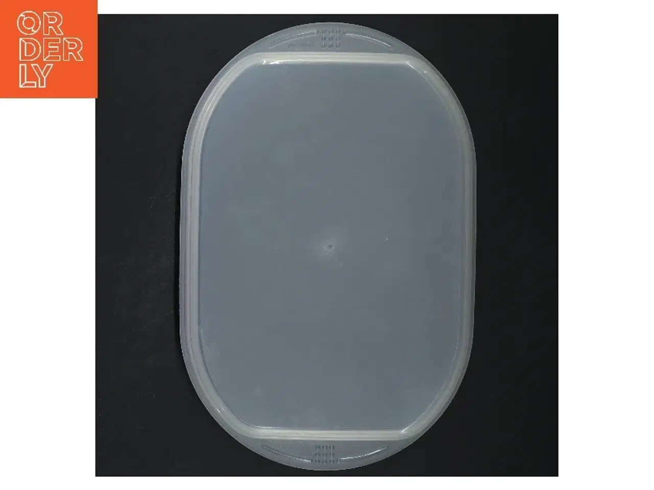 Billede 4 - Plastik opbevaringsboks fra Tupperware med låg (str. 26x17x5 cm)