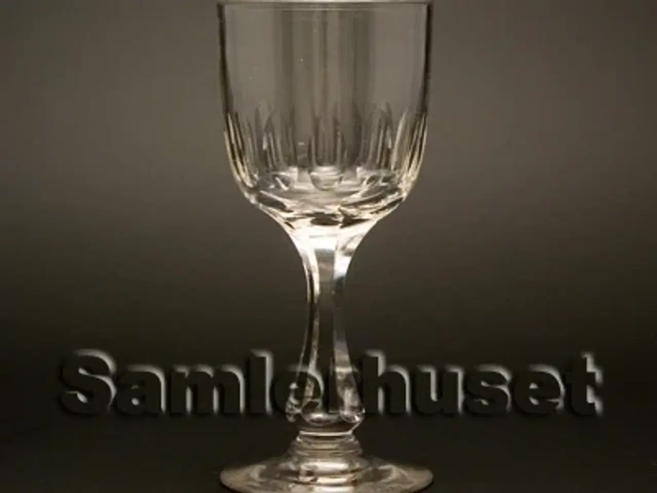 Billede 1 - Edvard Hvidvinsglas. H:135 mm.