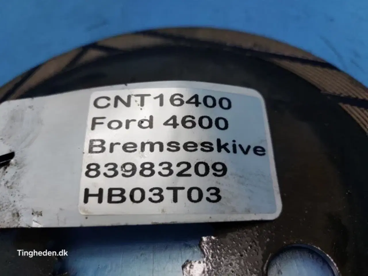 Billede 9 - Ford 4600 Bremseskive 83983209