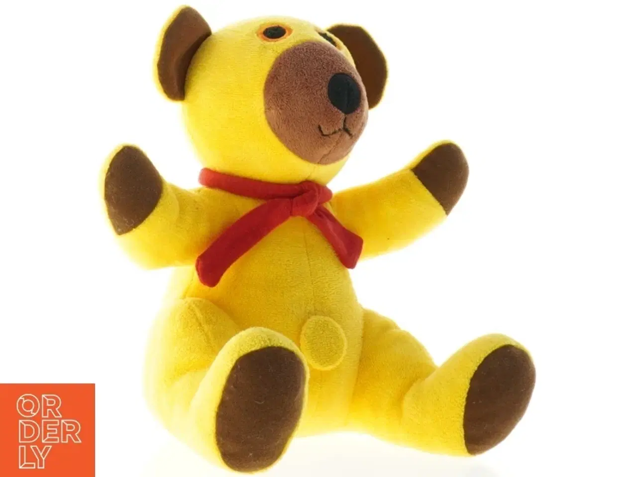 Billede 1 - Bamse fra DR (str. 26 x 26 x 19 cm)