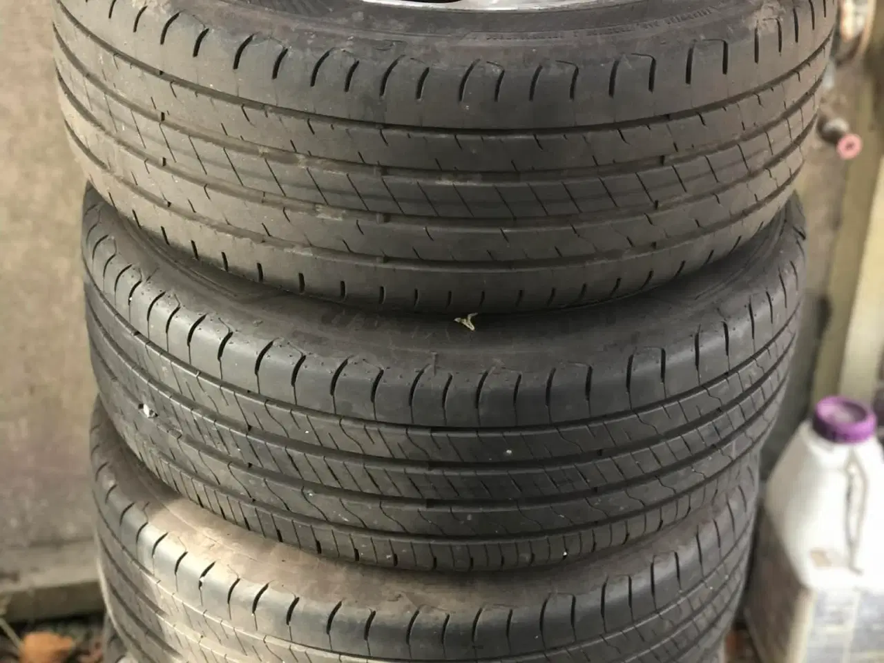 Billede 2 - Alufælge med sommerdæk