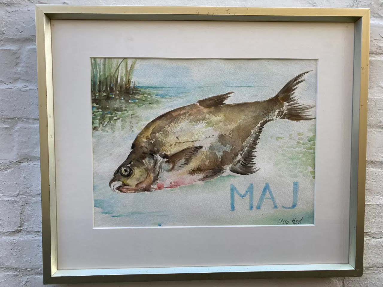 Billede 1 - Ulla høst akvarel