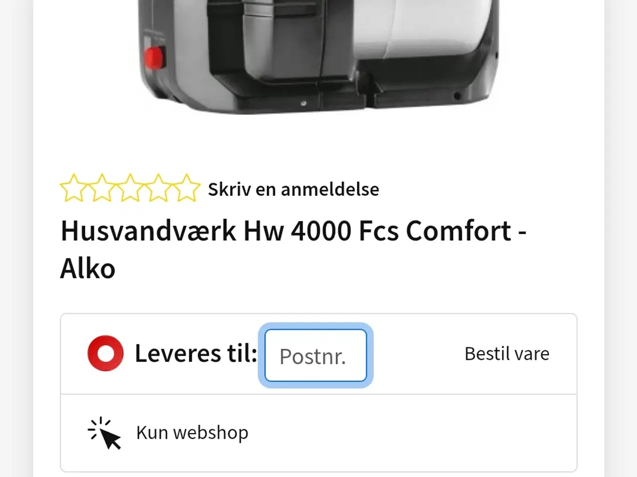 Billede 1 - Ny alko 4000 vandværk 