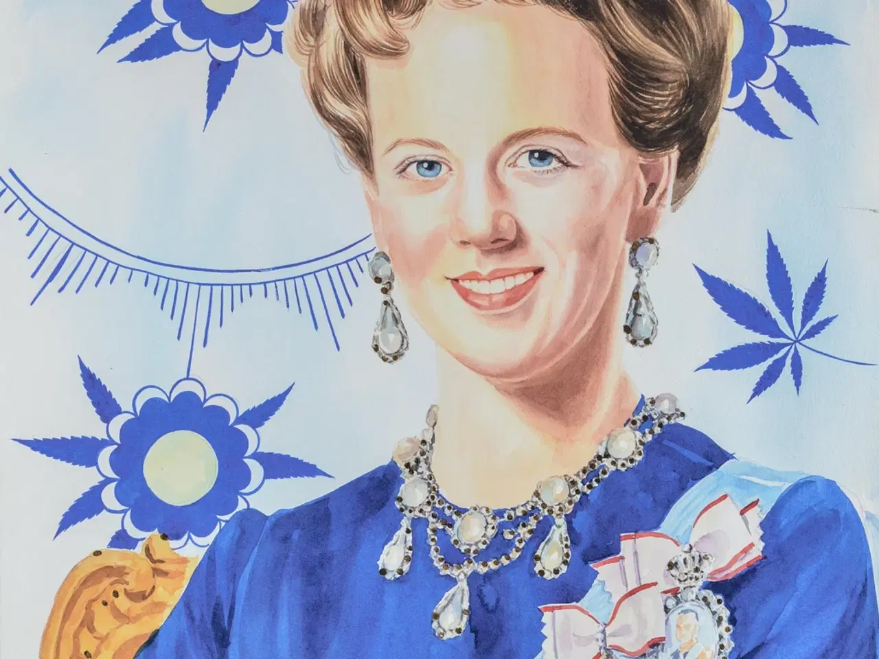 Billede 2 - Portræt af H.M Dronning Margrethe