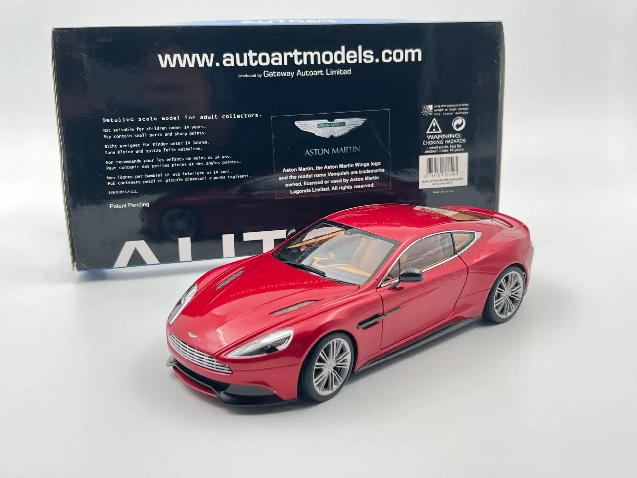 Billede 1 - AUTOart 2015 Aston Martin Vanquish 6.0 V12 1:18